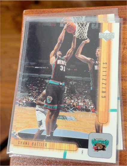 2001-02 Upper Deck #307 Shane Battier — front
