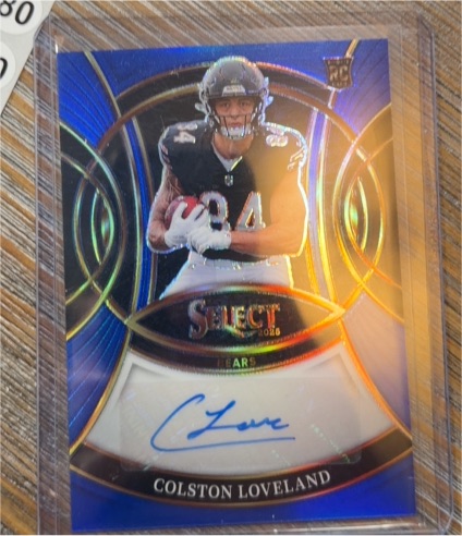2025 Panini Select #RSMP-CLD Colston Loveland — front