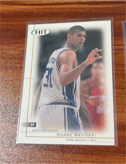 2001-02 SAGE Hit #31 Shane Battier Rookie — front