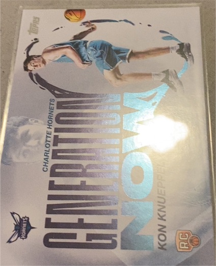 2025-26 Topps Generation Now #GN-4 Kon Knueppel — front