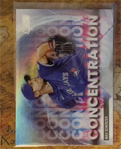 2025 Topps Stadium Club Concentration #C-19 Max Scherzer — front