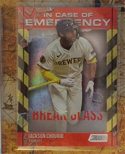 2025 Topps Stadium Club #ICE-3 Jackson Chourio — front