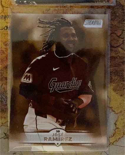 2025 Topps Stadium Club #11 José Ramírez — front