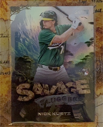 2025 Topps Stadium Club Savage Sluggers #SS-21 Nick Kurtz — front