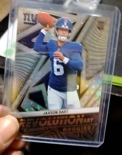 2025 Panini Revolution #3 Jaxson Dart Revolutionary Rookies — front