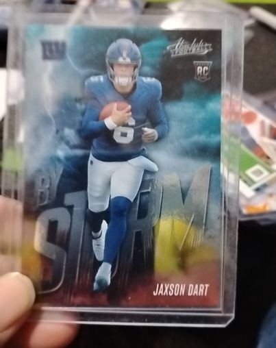 2025 Panini Absolute By Storm #7 Jaxson Dart — front