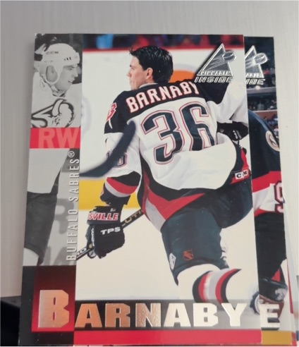 1997-98 Pinnacle Inside #176 Matthew Barnaby — front