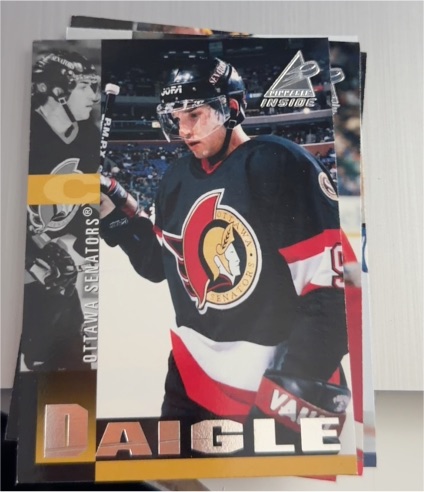 1997-98 Pinnacle Inside #D1 Alexandre Daigle — front