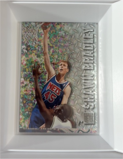 1996-97 Fleer Metal #61 Shawn Bradley — front