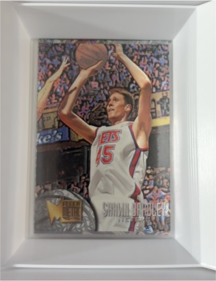 1995-96 Fleer Metal #169 Shawn Bradley — front