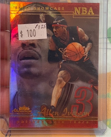2004-05 Fleer Showcase #3 Allen Iverson — front