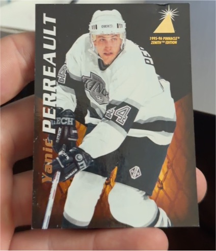 1995-96 Pinnacle Zenith #113 Yanic Perreault — front