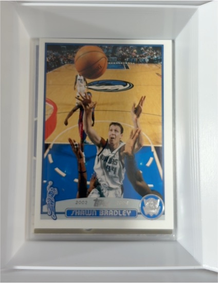 2003-04 Topps #58 Shawn Bradley — front