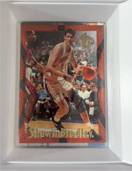 1994-95 Topps Embossed #71 Shawn Bradley — front