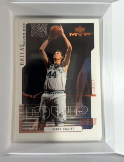 2000-01 Upper Deck MVP #37 Shawn Bradley — front