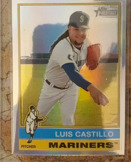 2025 Topps Heritage #173 Luis Castillo — front