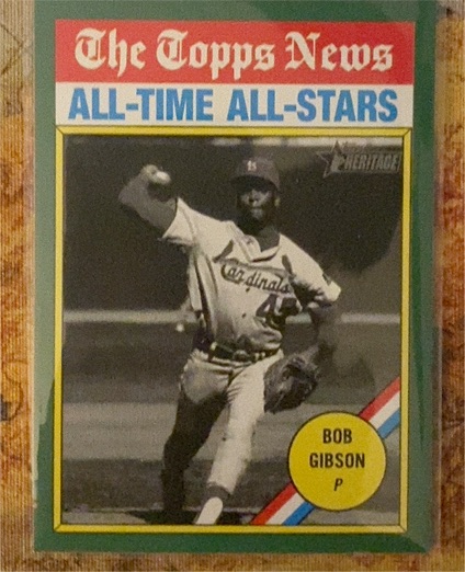 2025 Topps Heritage #342 Bob Gibson — front