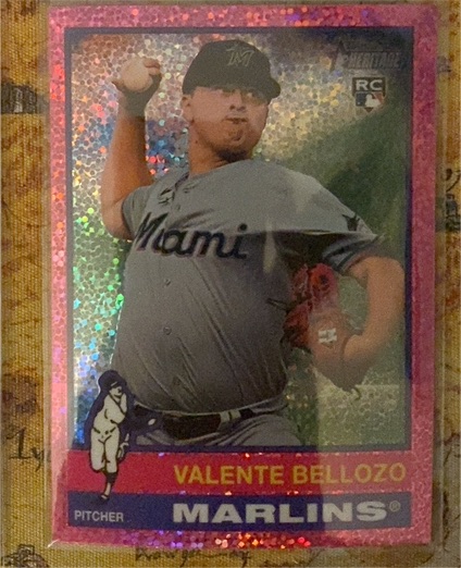 2025 Topps Heritage #216 Valente Bellozo — front
