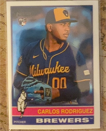 2025 Topps Heritage #452 Carlos Rodriguez — front