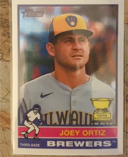 2025 Topps Heritage #207 Joey Ortiz — front