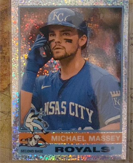 2025 Topps Heritage #99 Michael Massey — front