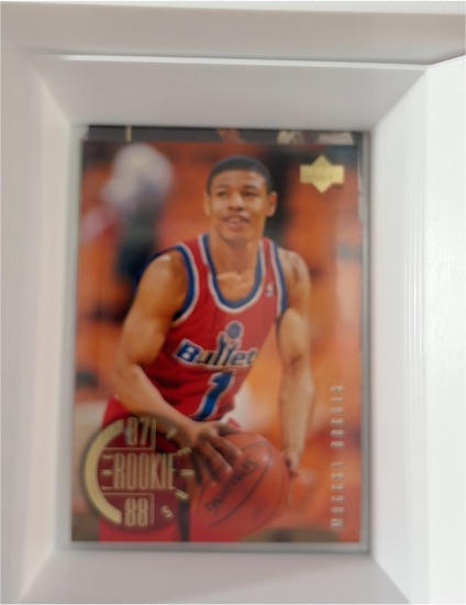 1995-96 Upper Deck #145 Muggsy Bogues Washington Bullets — front