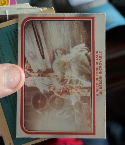 1980 Topps Star Wars Empire Strikes Back #72 A Need Beyond Reason — front