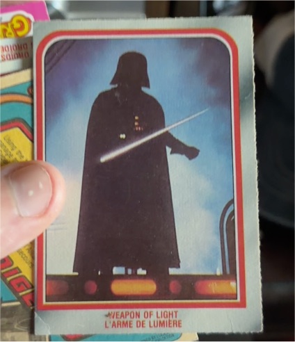 1980 Topps Star Wars Empire Strikes Back #105 Weapon of Light — front
