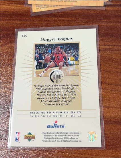 1994 Upper Deck Collector's Choice #145 Muggsy Bogues — front