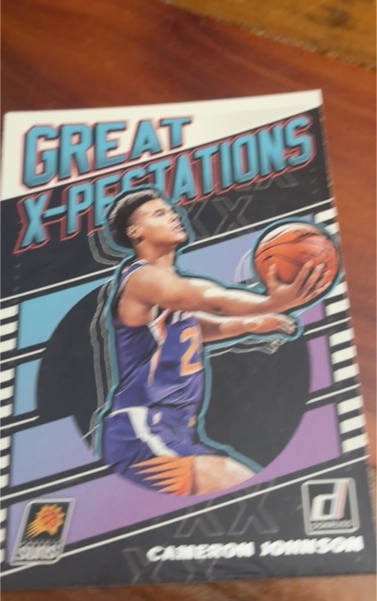 2019-20 Panini Donruss Great X-Pectations #5 Cameron Johnson — front