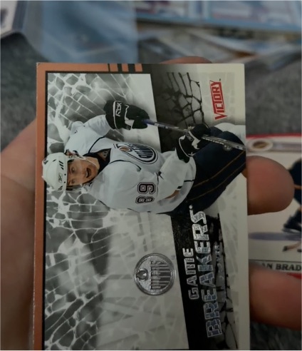 2008-09 Upper Deck Victory Game Breakers #GB31 Sam Gagner — front
