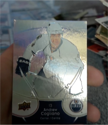 2009-10 Upper Deck McDonald's #19 Andrew Cogliano — front