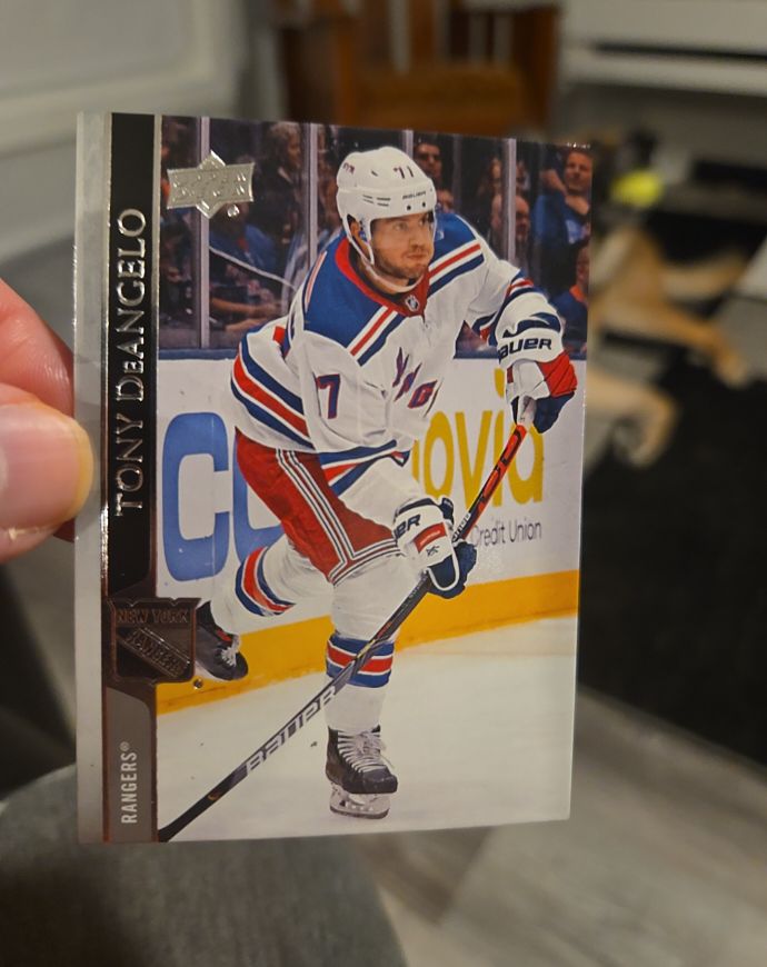 2020-21 Upper Deck Series 1 #120 Tony DeAngelo — front