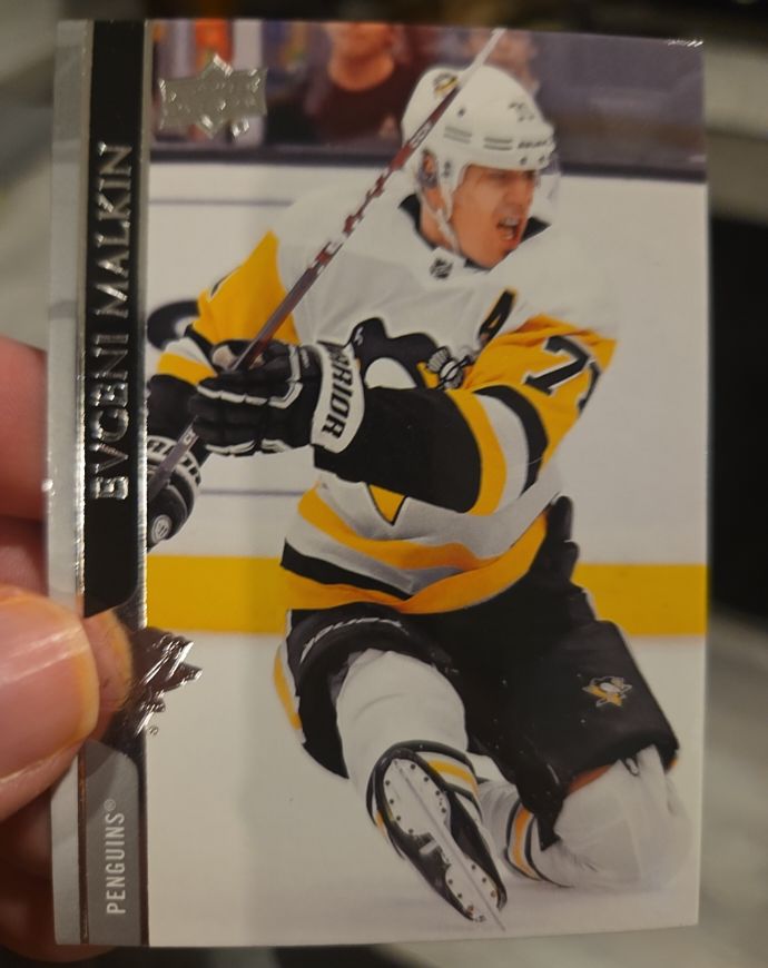 2020-21 Upper Deck #142 Evgeni Malkin — front