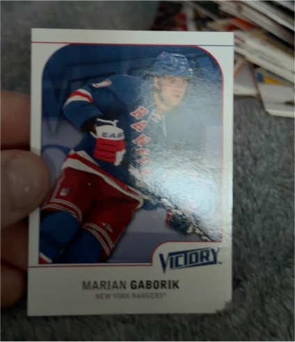 2009-10 Upper Deck Victory #96 Marian Gaborik — front