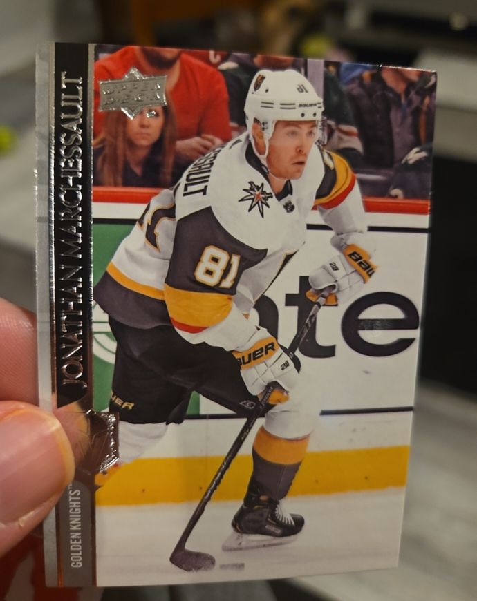 2020-21 Upper Deck #180 Jonathan Marchessault — front