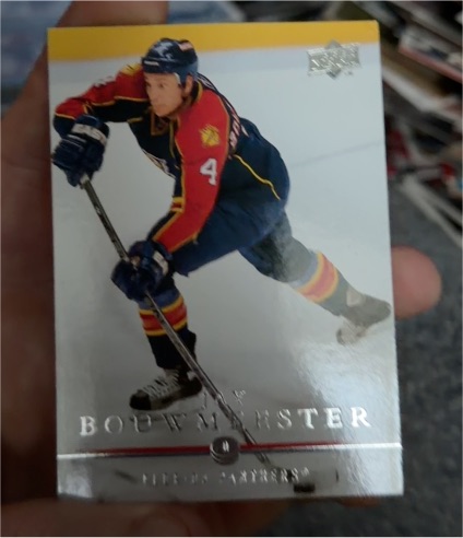 2008-09 Upper Deck #115 Jay Bouwmeester Florida Panthers — front