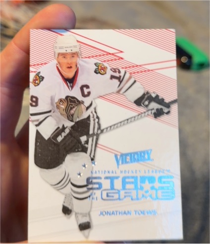 2010-11 Upper Deck Victory Stars of the Game #SOG-TO Jonathan Toews — front