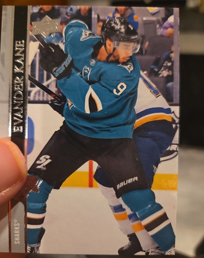 2020-21 Upper Deck #149 Evander Kane — front