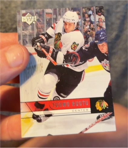 2003-04 Upper Deck Tuomo Ruutu — front