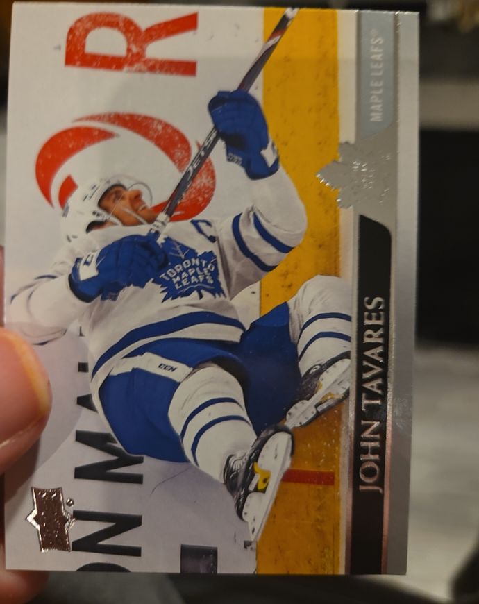 2020-21 Upper Deck #171 John Tavares Toronto Maple Leafs — front