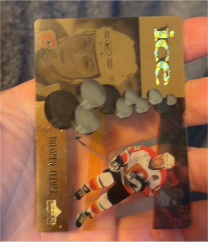 1997 Upper Deck Ice #MCD2 Theoren Fleury — front