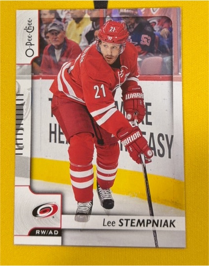 2017-18 O-Pee-Chee #184 Lee Stempniak — front