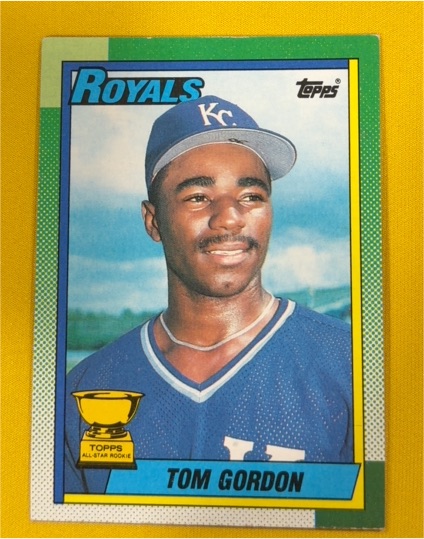 1990 Topps #752 Tom Gordon — front