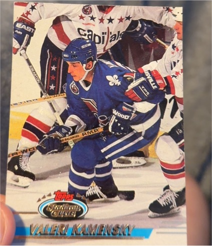 1993-94 Topps Stadium Club #237 Valeri Kamensky — front