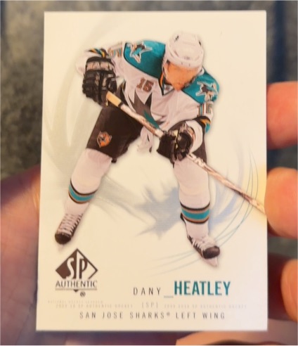 2009-10 SP Authentic #10 Dany Heatley — front