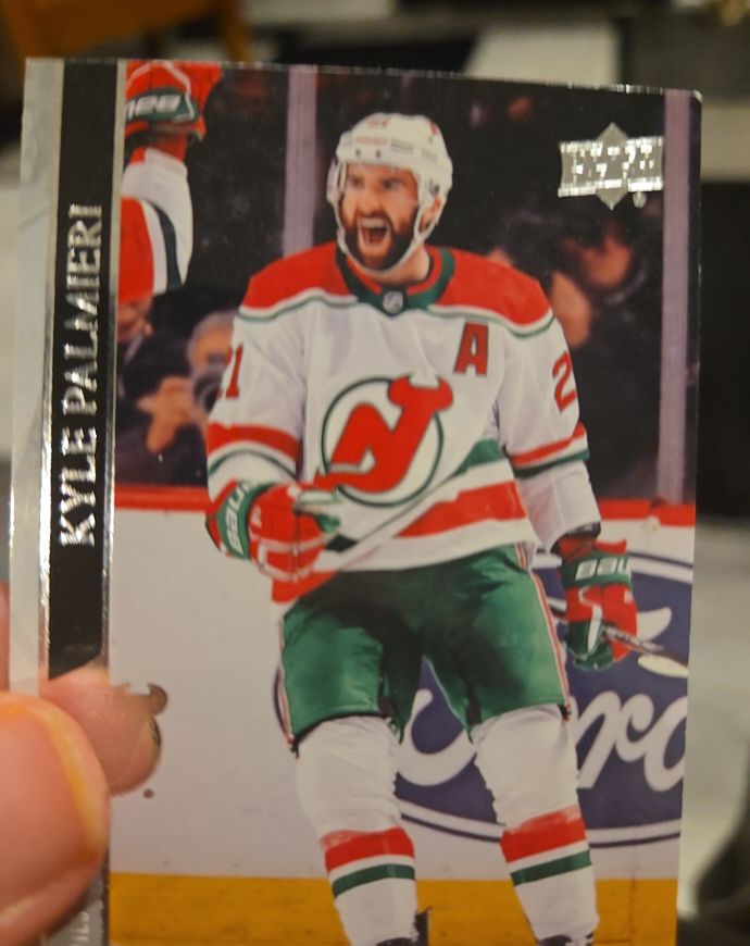 2020-21 Upper Deck #110 Kyle Palmieri New Jersey Devils — front