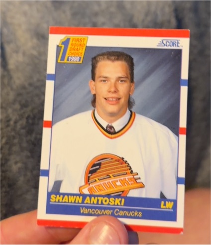 1990 Score #429 Shawn Antoski — front