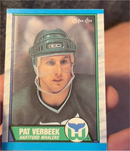 1989-90 O-Pee-Chee #32 Pat Verbeek — front