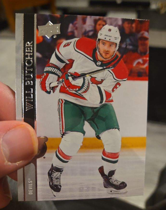 2020-21 Upper Deck #108 Will Butcher New Jersey Devils — front